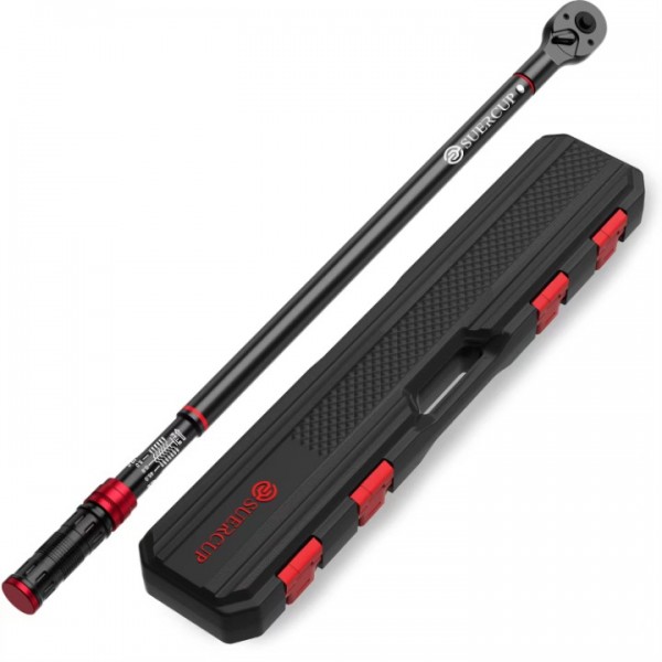 SUERCUP Torque Wrench 3/4-inch, Dual-Direction Adj...