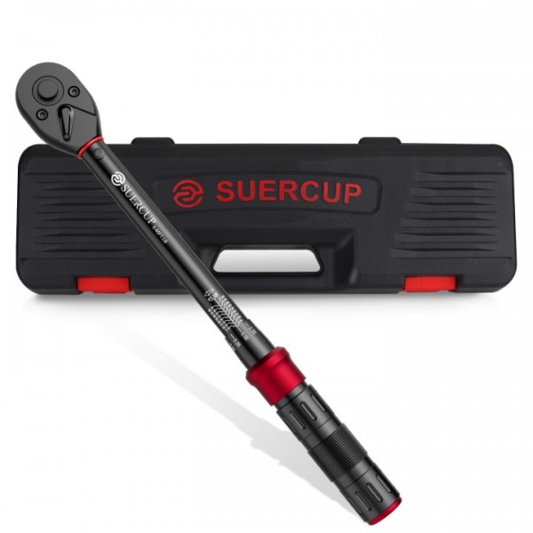 SUERCUP 3/8-Inch Drive Click Torque Wrench - 5-45 ...