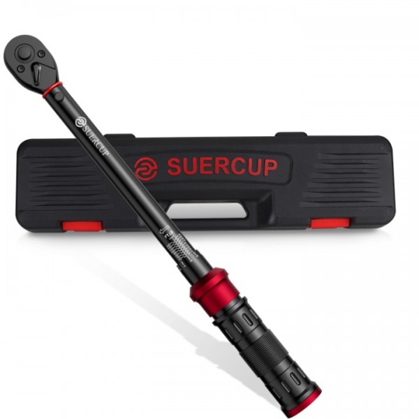 SUERCUP 1/2-inch Drive Torque Wrench - 10-170 ft.l...