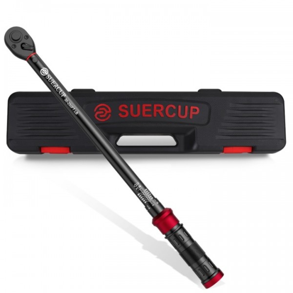 1/2-Inch Drive Click Torque Wrench - ±3% Accuracy...